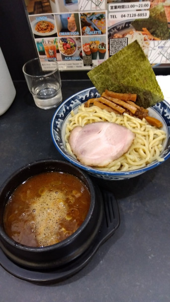 「つけ麺(普通)」@兎に角 柏店の写真