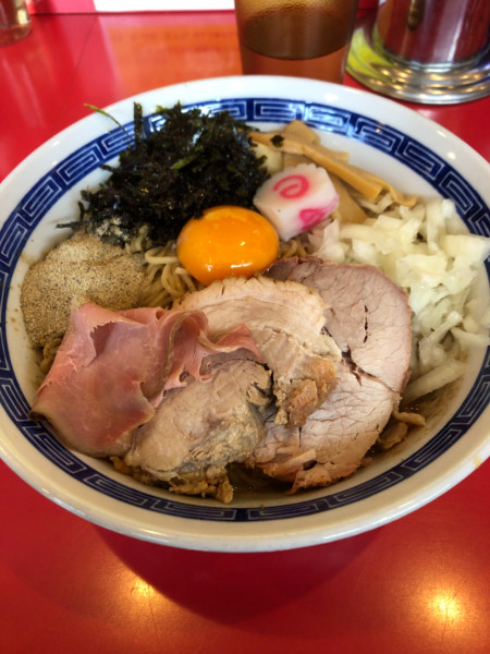 「煮干しの和えそば　大盛り」@ジャンプの写真