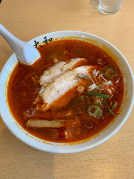 「激辛ラーメン」@佐野青竹手打ちラーメン 大和の写真