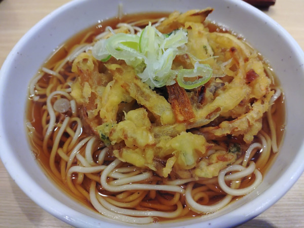 「かきあげ蕎麦」@吉そば 日本橋店の写真