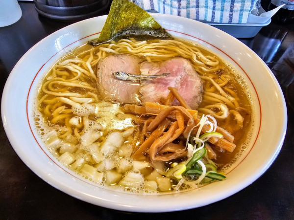 「煮干しラーメン」@中華そば 敦の写真