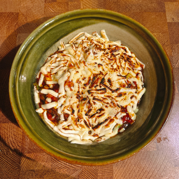 「炙りチーズ麻婆豆腐ラーメン」@すするか、すすらんか。 心斎橋店の写真