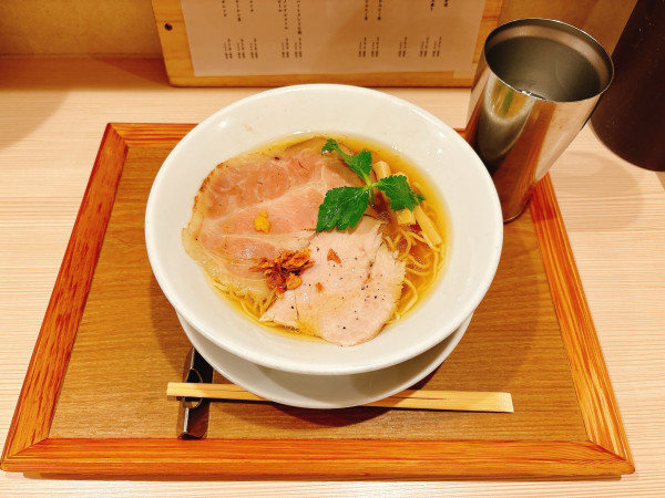 「黄金貝ラーメン」@なにわ麺次郎 然の写真