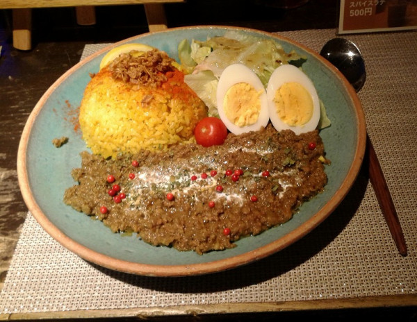 「キーマカレー(スタンダード味)1100円」@スモンさんのキーマカレーの写真