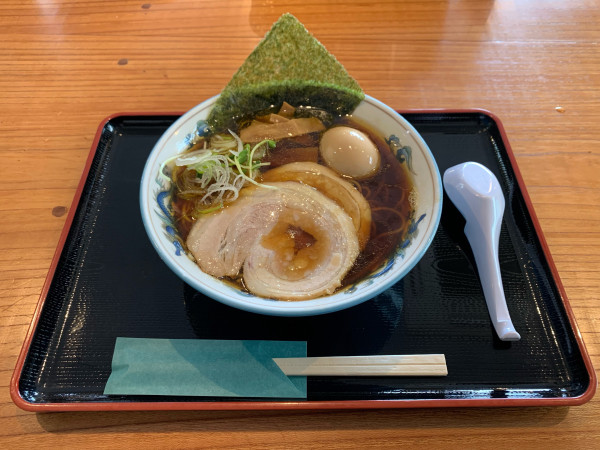 「昌らぁ麺+味玉950円」@らぁ麺 昌の写真