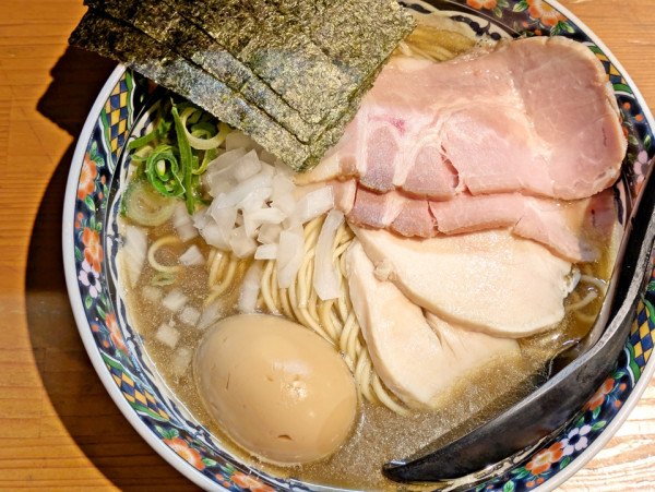 「特製中華蕎麦」@亀戸煮干中華蕎麦 つきひの写真