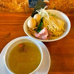 桜薫る鶏つけソバ