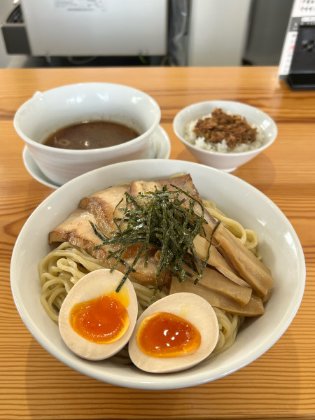 「特製塩つけ麺 大盛」@よなやの写真