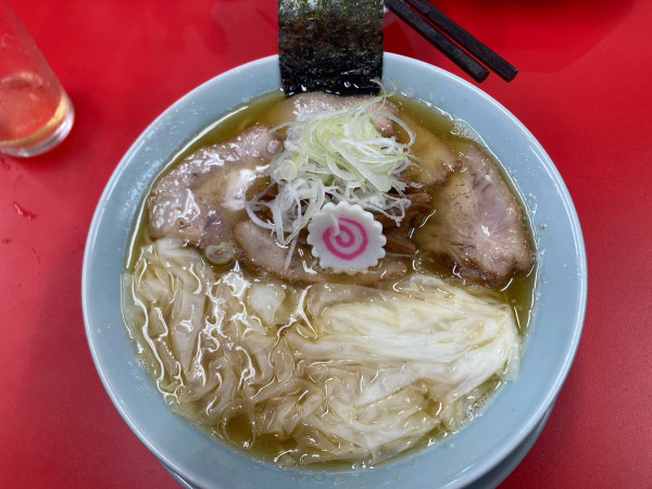 「チャーシューワンタン麺」@千住 チャーシュー軒の写真