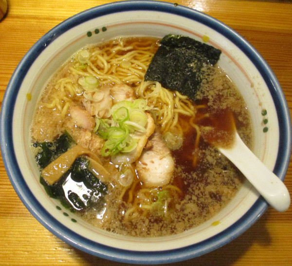 「ラーメン　680円」@東京ラーメン つなふじの写真