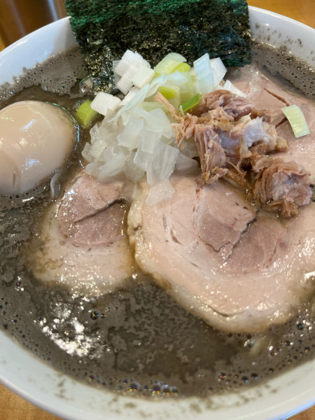 「特製特上煮干ラーメン」@九段 井さいの写真