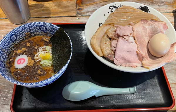 「特製つけそば」@松戸中華そば 富田食堂の写真