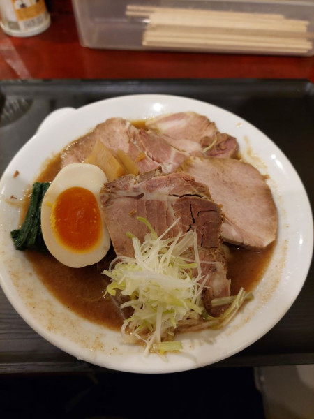 「モモヤチャーシューメン 併せだし」@モモヤの写真