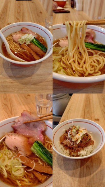 「『中華そば+トロ肉ごはん(¥1100+400)』」@TOKYO RAMEN かいかの写真