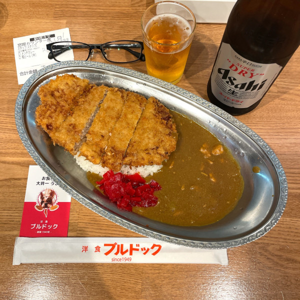 「メンチカレー」@洋食ブルドックの写真