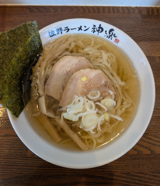 「醤油らーめん」@佐野ラーメン NEW KAGURAの写真