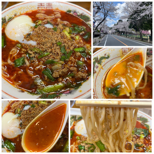 「赤oniラーメン温玉入り1300円」@ONINO SOUPの写真