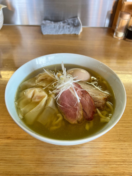 「特製塩そば」@麺 㐂色の写真