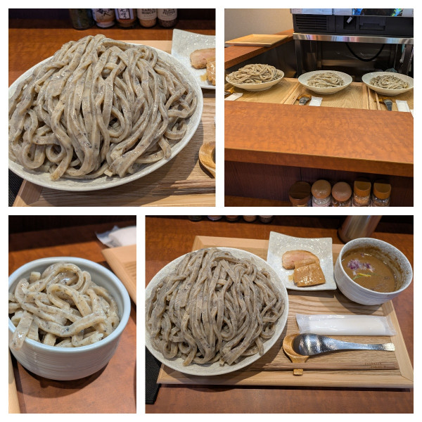 「御影つけ麺中盛り➕麺増し➕麺増し➕麺増し」@手打式特級多加水 御影麺 鏑矢の写真