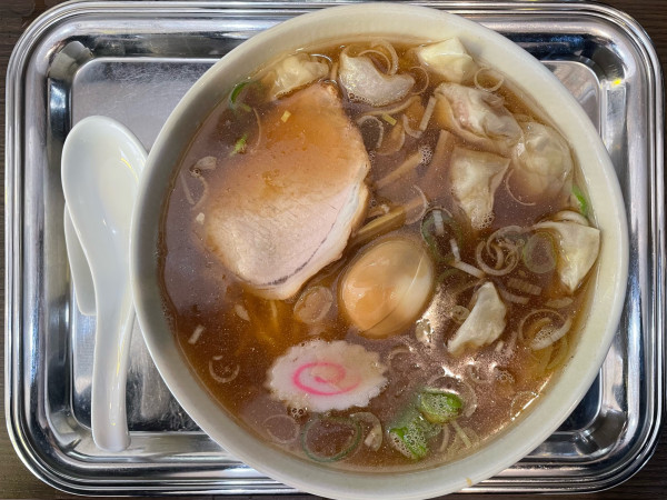 「小ワンタンメン（玉子入）」@一ツ橋 大勝軒の写真