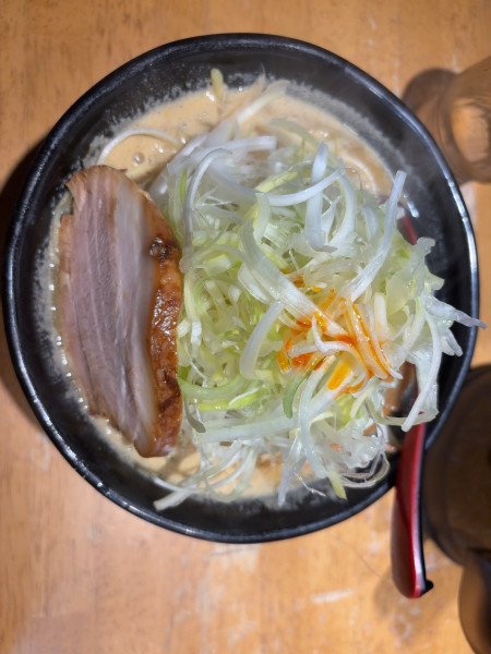 「ネギ味噌らーめん」@萬馬軒の写真