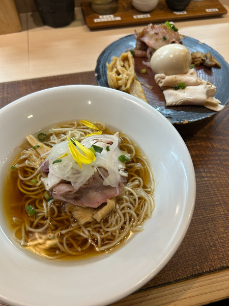 「松茸と水 1,050円」@論露に不二の写真