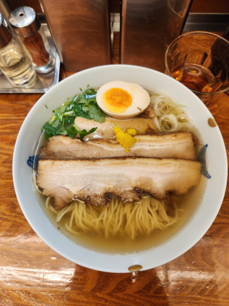 「和風柚子焼豚麺」@麺屋ひょっとこの写真