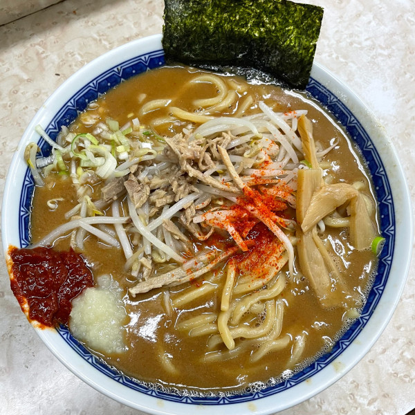 「味噌ラーメン(太麺)900円」@喰我の写真