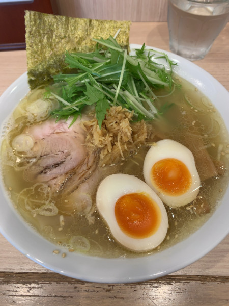 「塩生姜らーめん」@めん処 羽鳥の写真