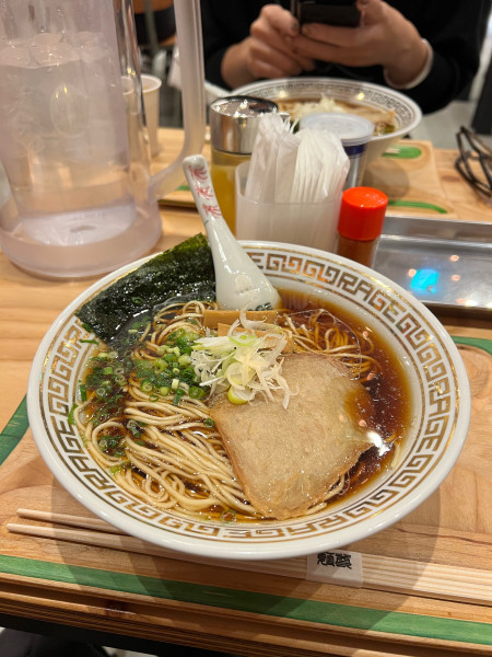 「ヴィーガン醤油ラーメン」@麺尊RAGE 麻布台ヒルズの写真