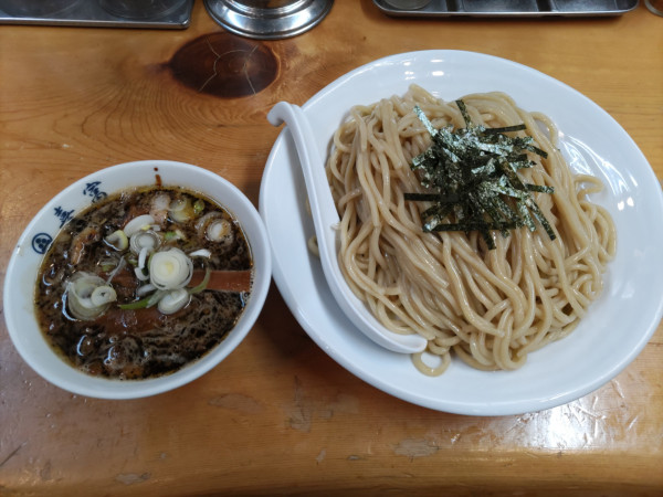 「つけそば　大盛り」@中華そば 喜富の写真