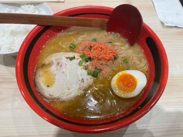 「えびしお(そのまま)¥950 ライス ¥170」@えびそば一幻 東京ソラマチ店の写真