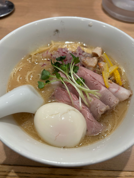 「特製金目鯛白湯らぁ麺」@金目鯛らぁ麺 鳳仙花 横浜店の写真