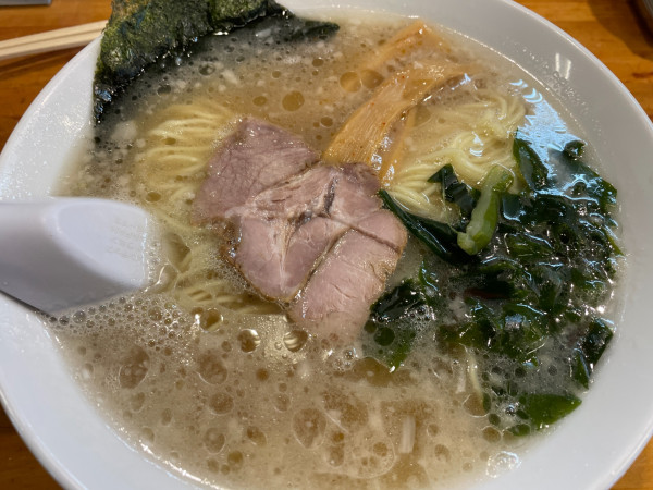 「正油ラーメン・味薄目：690円」@ラーメンショップ椿 二本松店の写真