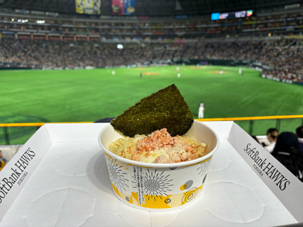 「辛子明太子クリームまぜそば」@ラーメン 海鳴 PayPayドーム店の写真