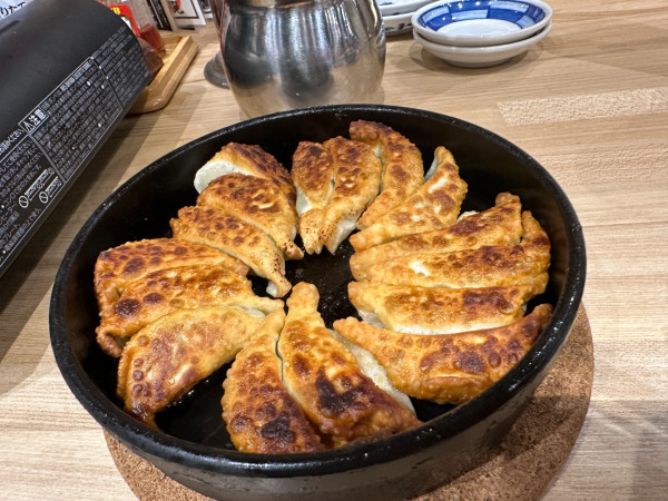 「博多鉄なべ餃子（2人前）800円」@九州男児 高崎駅前店の写真