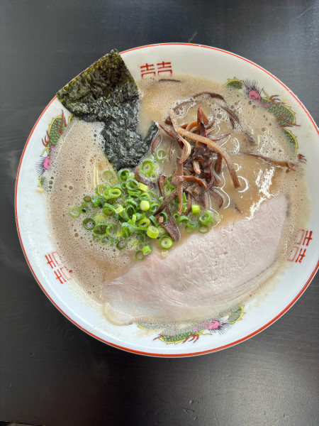 「ラーメン+ごはん」@博多ラーメン 洋ちゃん食堂の写真
