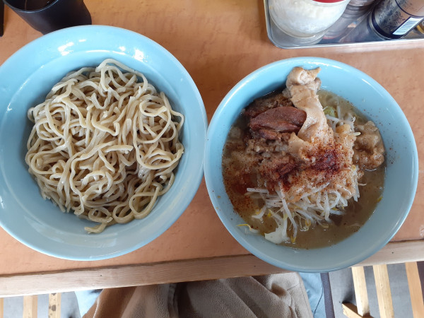 「つけ麺、中盛」@立川マシマシ ロイヤルスープの写真