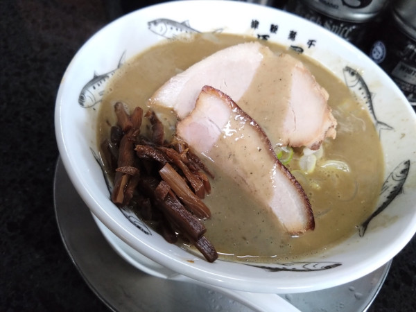 「裏メニュー ごぐにぼ 1000円」@長尾中華そば 西バイパス店の写真