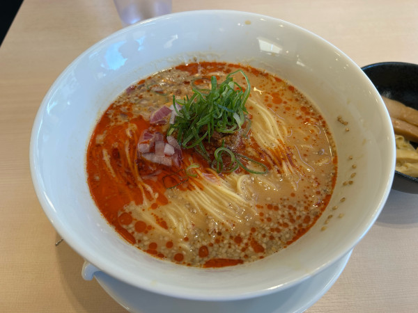 「担々麺+メンマ」@らぁ麺 はやし田 味の素スタジアム店の写真