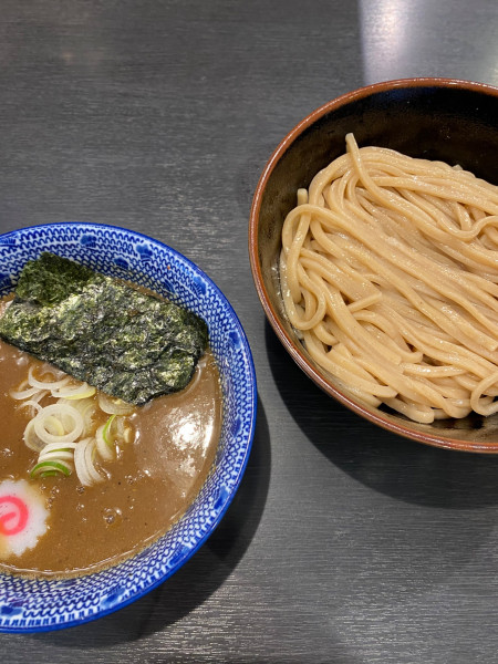 「濃厚魚介つけ麺（並盛）」@つけ麺ながおかの写真