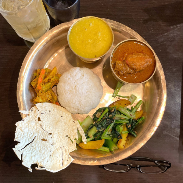 「ダルバートランチ」@ネパール・インド料理＆BAR カナパニ 吉野町店の写真