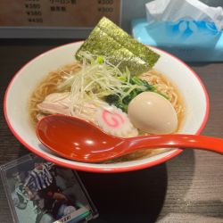 虎ちゃん中華そば　大盛　味玉