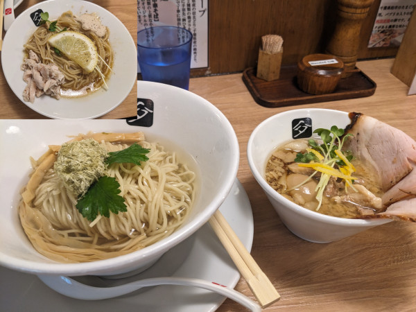 「特製豚つけそば+和え玉」@中華そば 髙野の写真