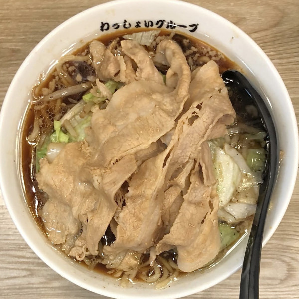 「黒醤油」@男のラーメン 麺屋わっしょいの写真