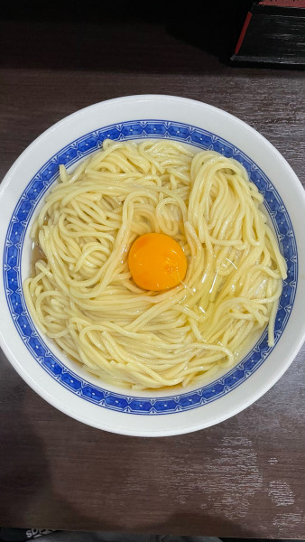 「塩油そば中 あつもり」@中華そば べんてんの写真