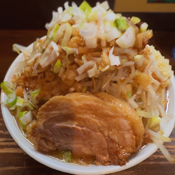 「ラーメン（中）全マシ　1,100円＋麺中盛100円」@ハイマウントJ つくば店の写真