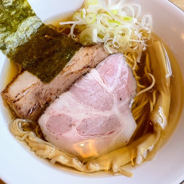 「和節煮干しそば（大盛無料）￥８５０」@中華そば 萩野谷商店の写真