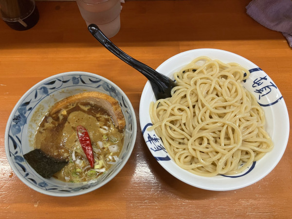 「カレーつけめん 300g」@自家製麺 福は内の写真