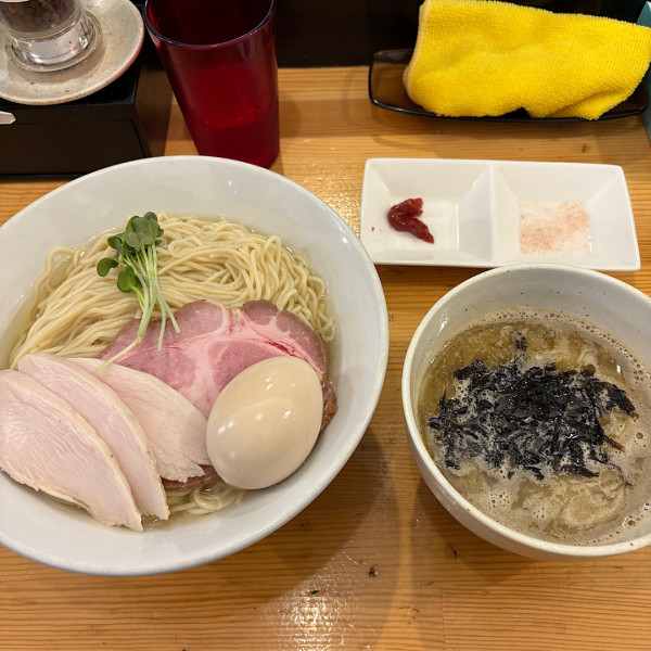 「昆布水つけ麺鶏胸チャーシュー」@煮干らーめん 川むらの写真